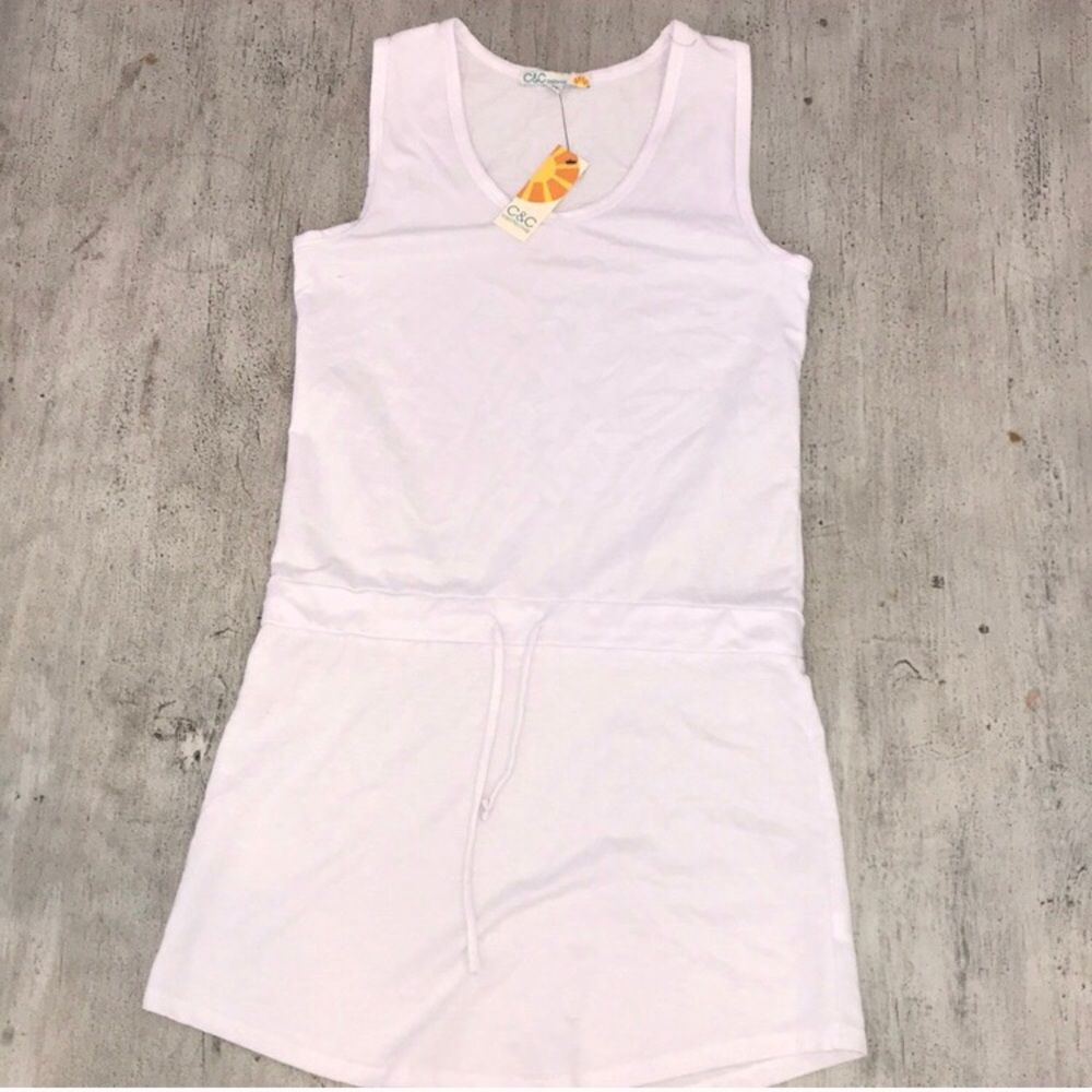 C&C California tie waist dress
